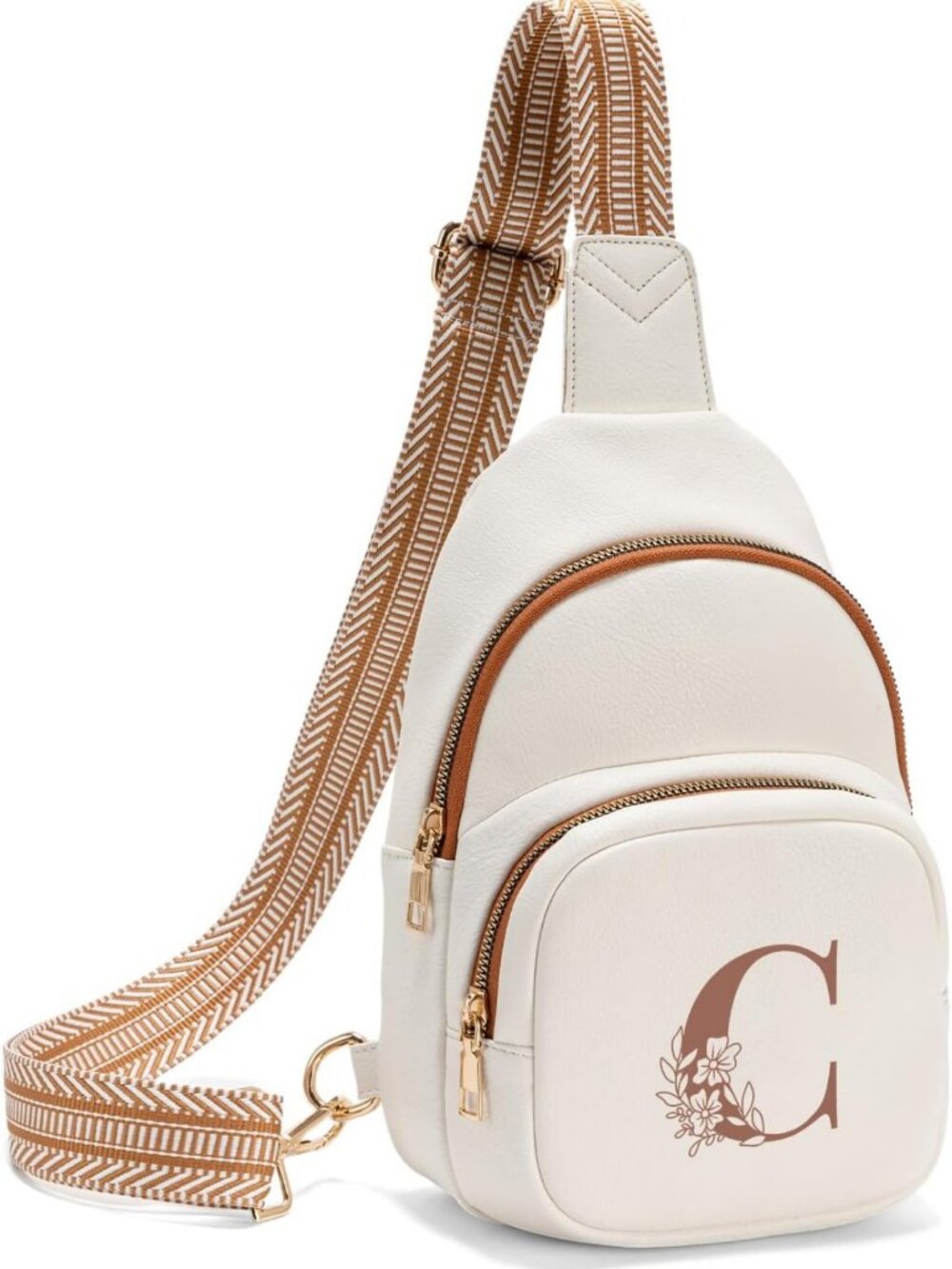 Stylish Personalized Sling Bag for Women | PU Leather Crossbody Purse for Travel